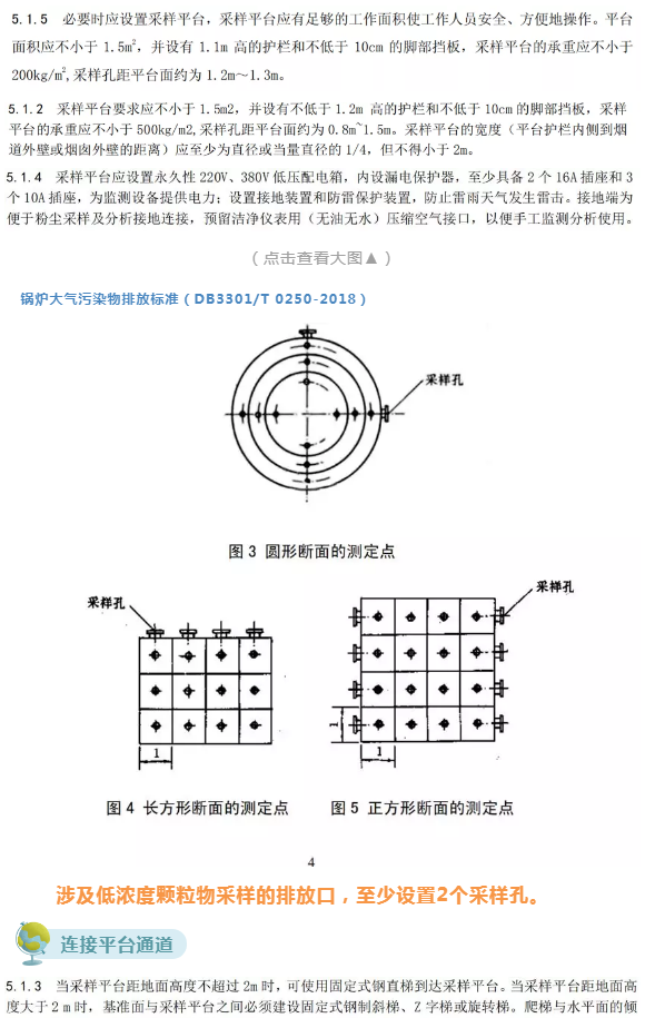 廢氣（含涉VOCs）排放口基本要求及配套監(jiān)測設施規(guī)范